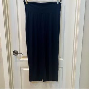 Gap maternity - navy long skirt with slit